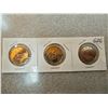 Image 1 : Lot of three Canadian $1.00 loonies - Vancouver 2010, 2008 Olympic Lucky Loonie, 2006 Olympic loonie