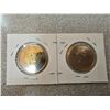 Image 2 : Two collectible Canadian $1.00 loonies -  2007 Vimy Ridge, 1994 Canada National War Memorial