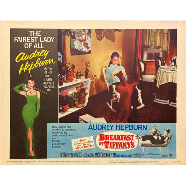Breakfast at Tiffany's original lobby card