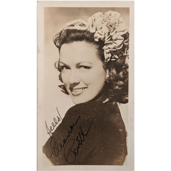 Eleanor Powell Signed Photo