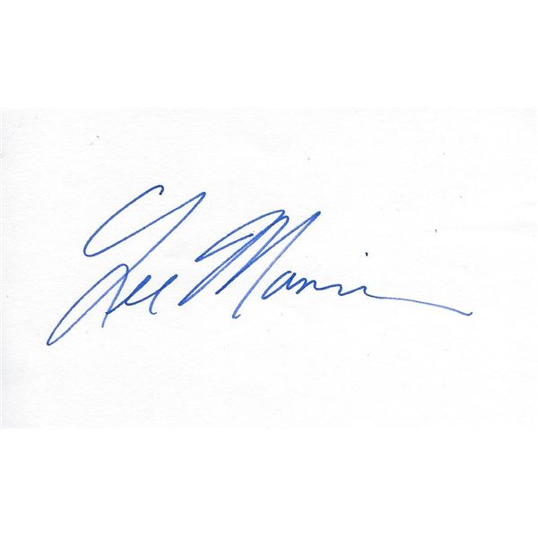 Lee Marvin signature cut