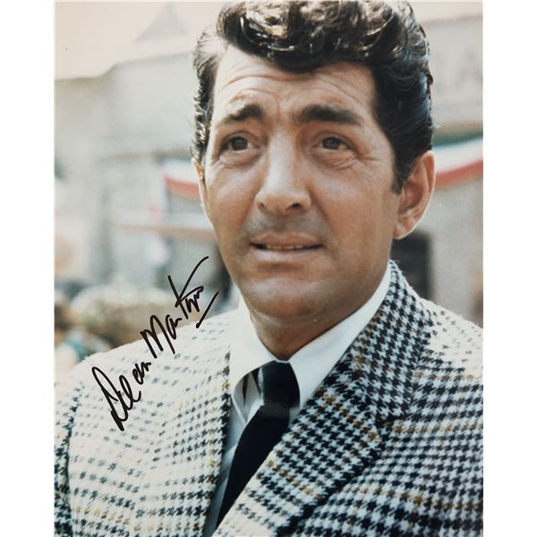 Dean Martin signed photo