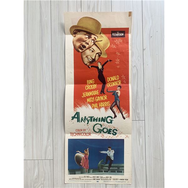 Anything Goes original 1956 vintage movie poster