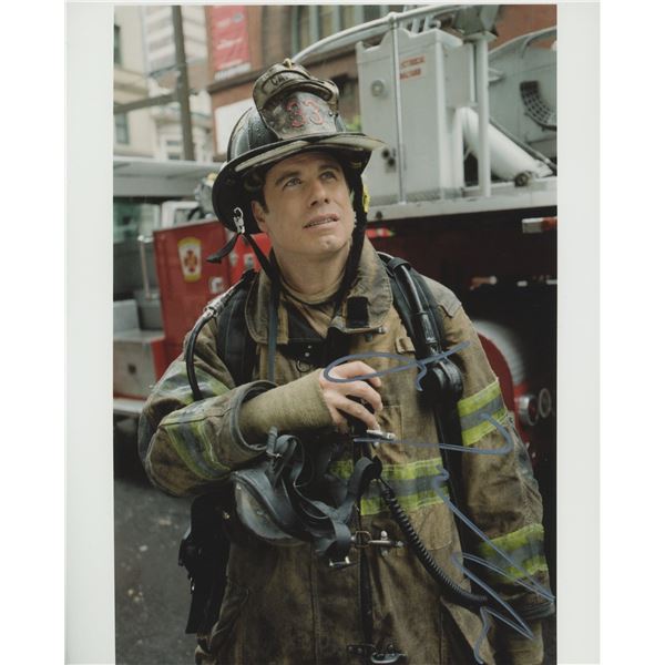 John Travolta signed movie photo