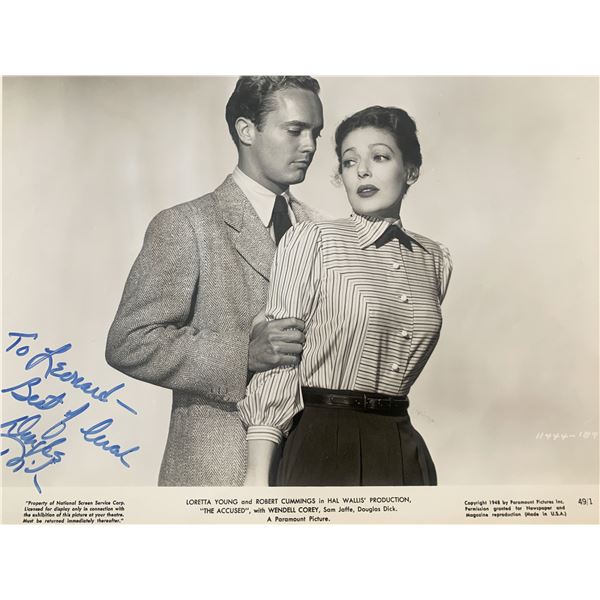 The Accused Douglas Dick signed movie photo