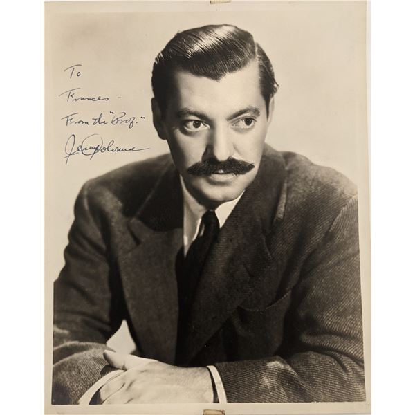 Jerry Colonna Signed Photo