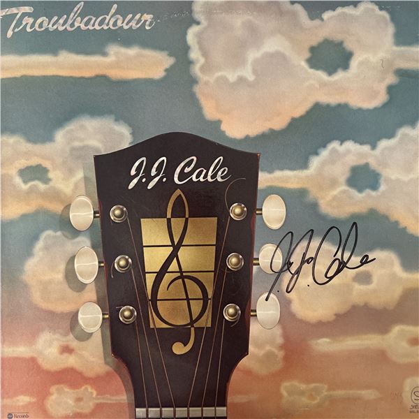 JJ Cale signed Troubadour album