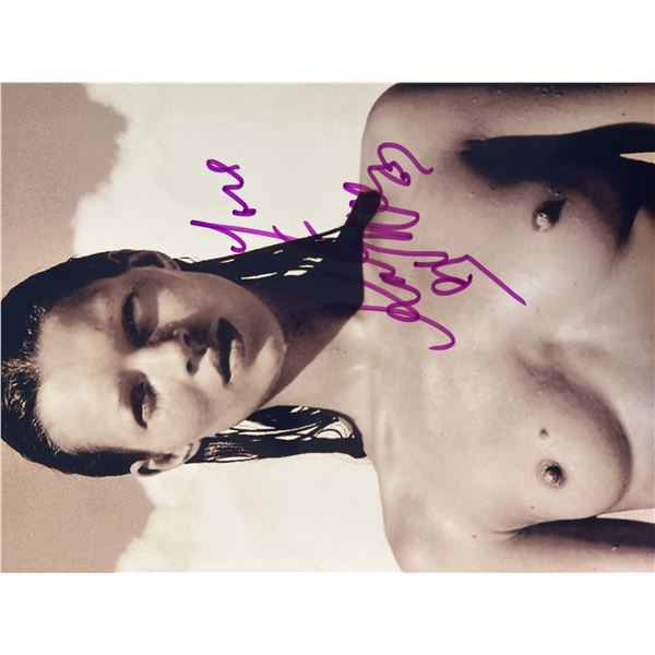 Kate Moss signed photo