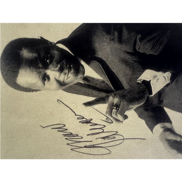 Marv Johnson signed photo