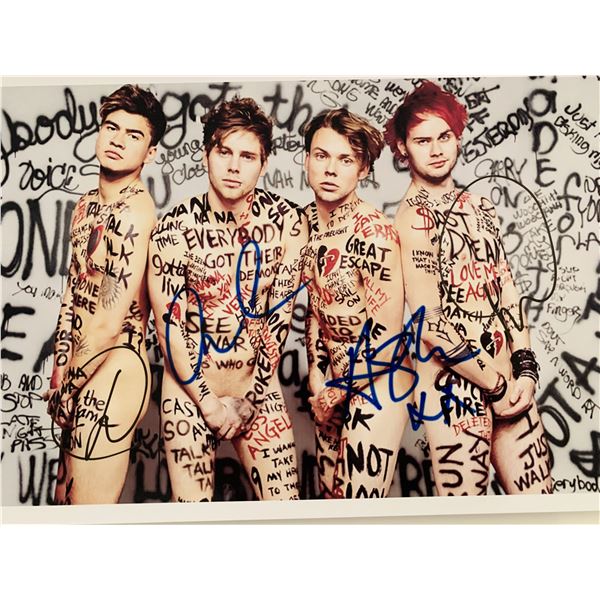 5 Seconds of Summer Signed Photo