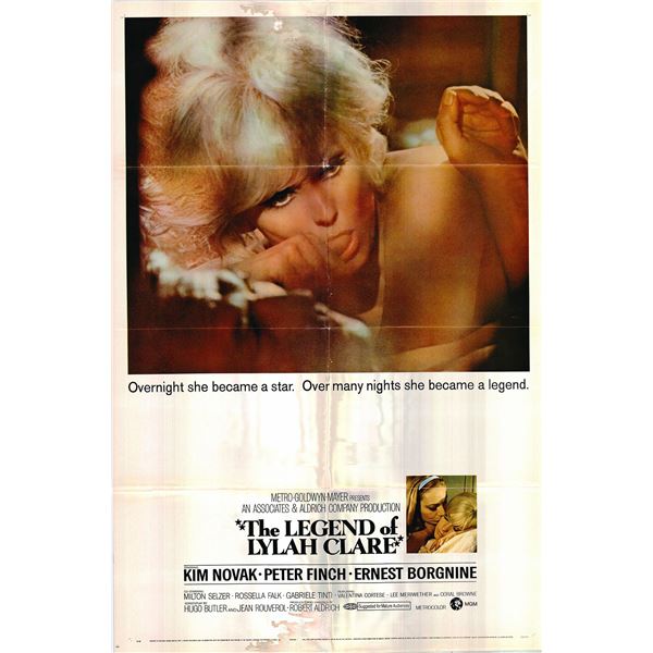 The Legend of Lylah Clare Original 1968 Vintage One Sheet Poster