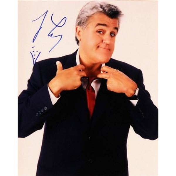 Jay Leno signed promo photo