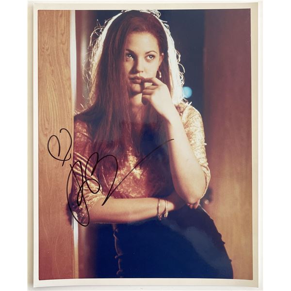 Drew Barrymore signed photo
