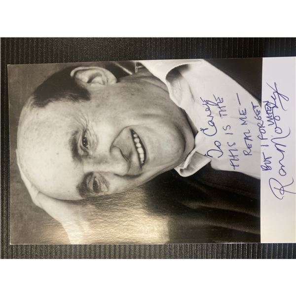 Ron Moody original signature