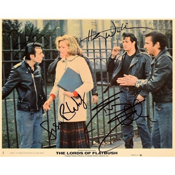 The Lords Of Flatbush cast signed promo photo