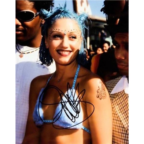 Gwen Stefani signed photo