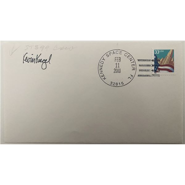 Astronaut Kevin Kregel envelope with signature