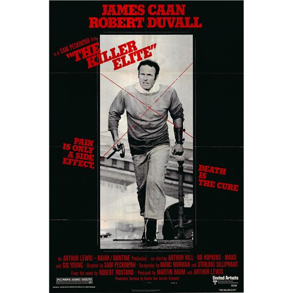 The Killer Elite Original 1975 Vintage One Sheet Poster