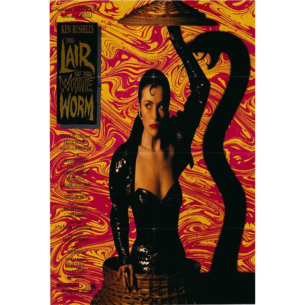The Lair of the White Worm Original 1988 Vintage One Sheet Poster