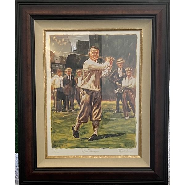 Scott Medlock/ Gene Sarazen signed limited edition print
