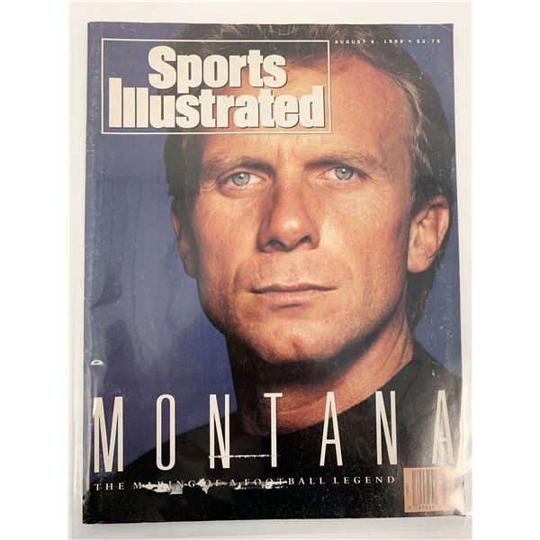 Sports Illustrated Magazine Aug 6th 1990 Joe Montana Cover