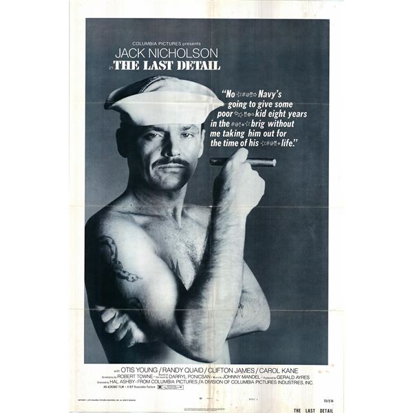 The Last Detail Original 1973 Vintage One Sheet Poster