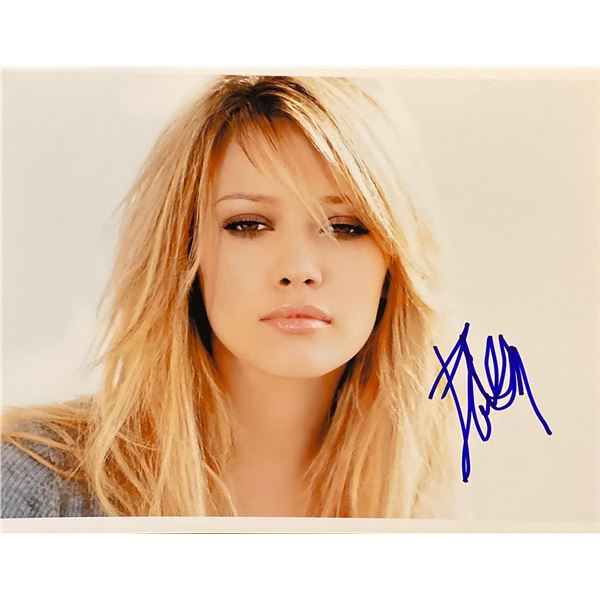 Hilary Duff Signed Photo