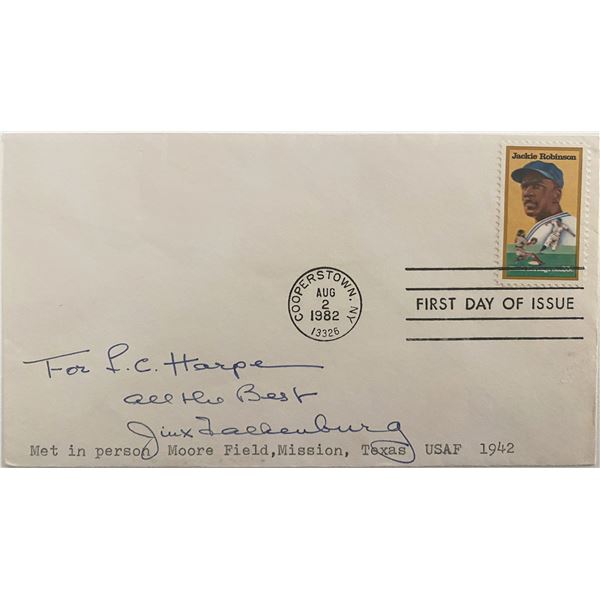 Jinx Falkenburg signed 1982 first day cover