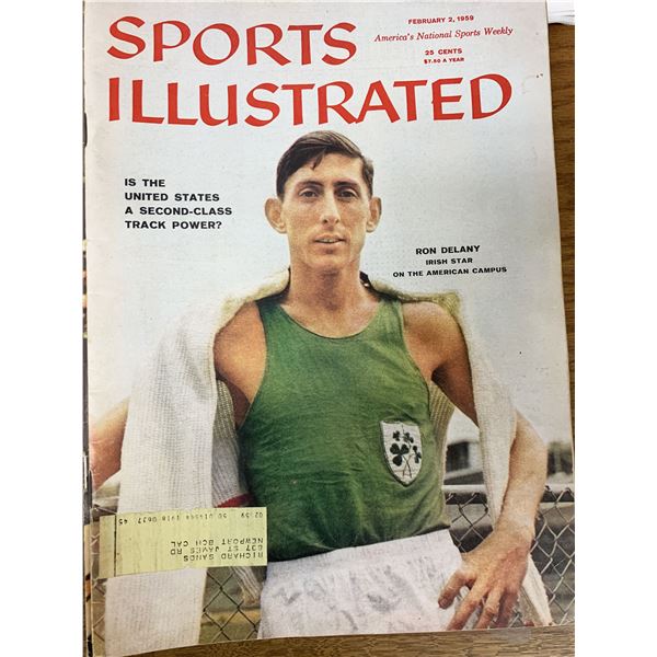 Sports Illustrated Magazine 1959 Ron Delany Issue