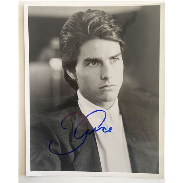 Tom Cruise signed photo