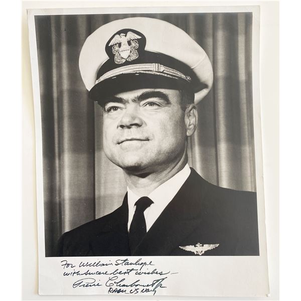 US Navy Pierre Charbonnet signed photo