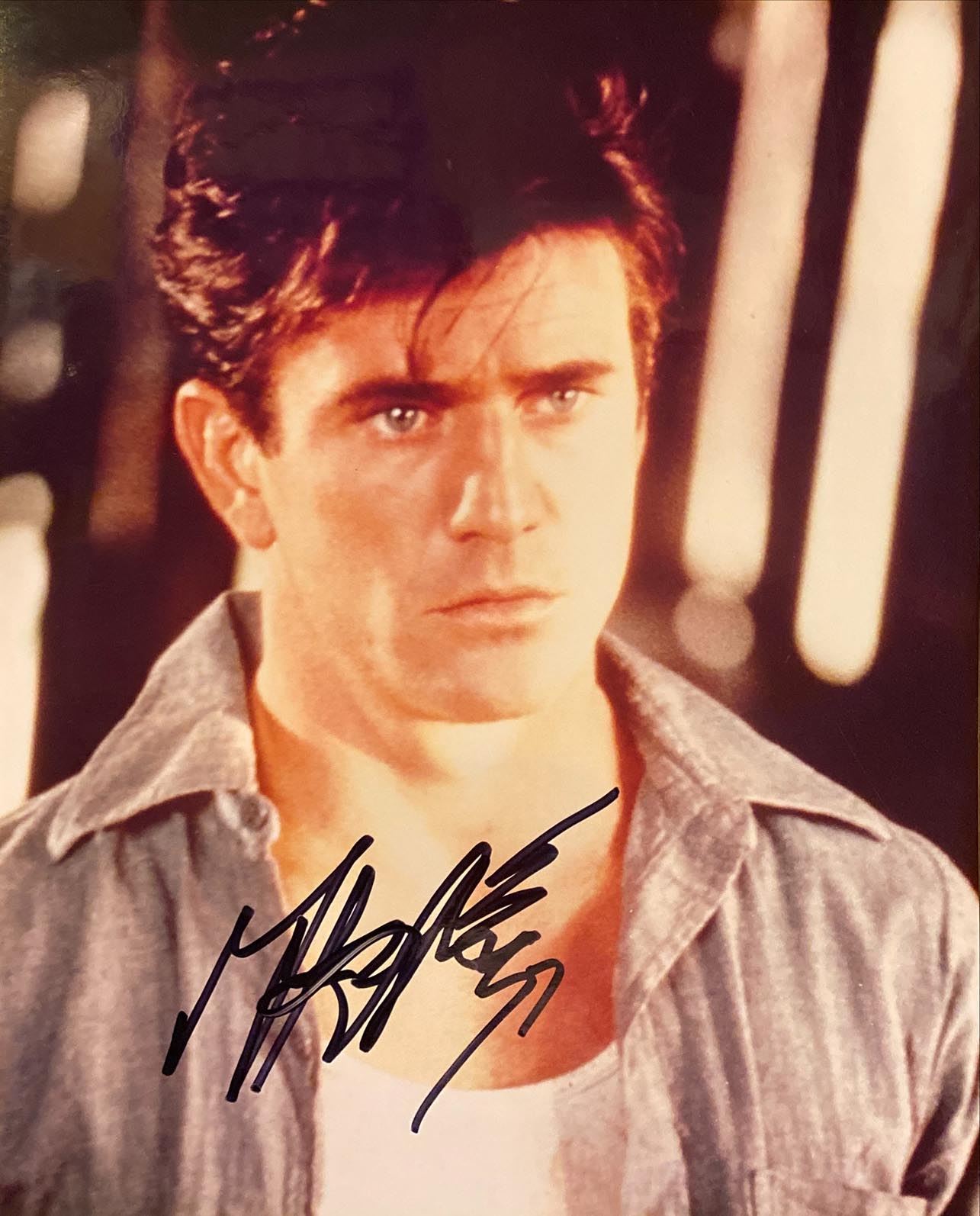 Mel Gibson Signed Photo