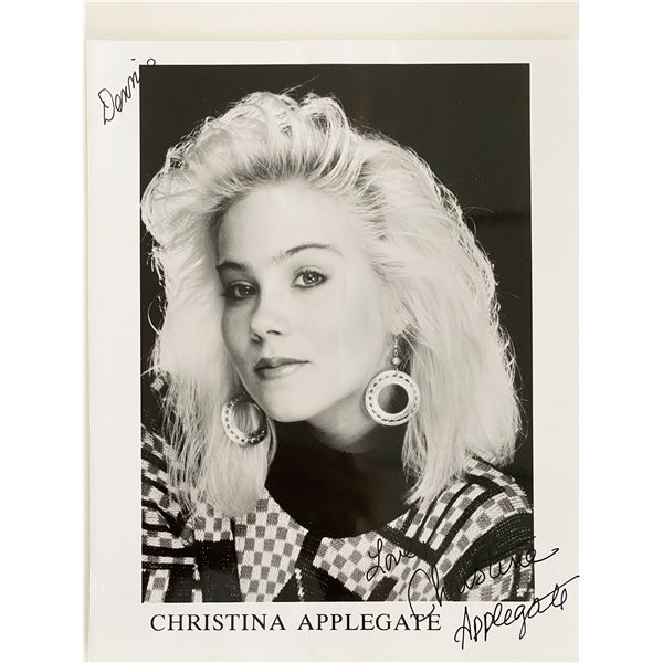 Christina Applegate signed photo