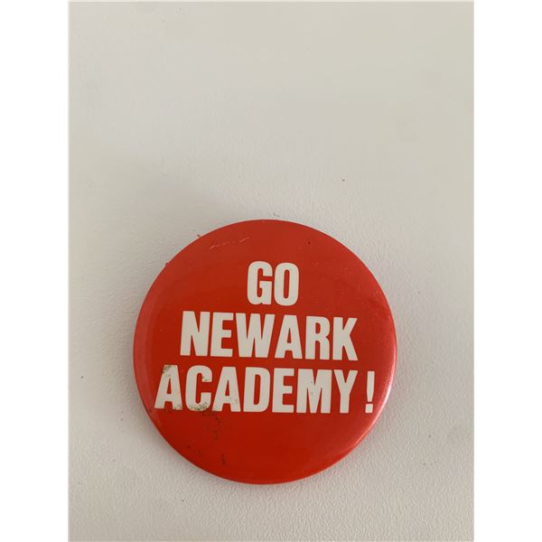 Go Newark Academy vintage pin