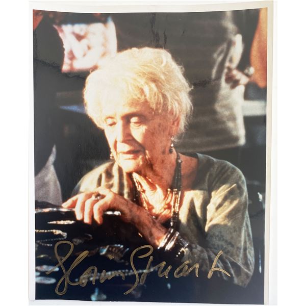 Laugh In Gloria Stuart signed photo