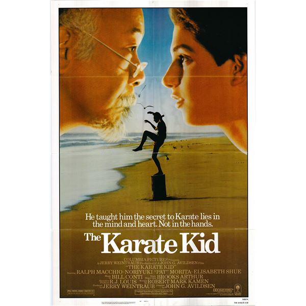 The Karate Kid Original 1984 Vintage One Sheet Poster