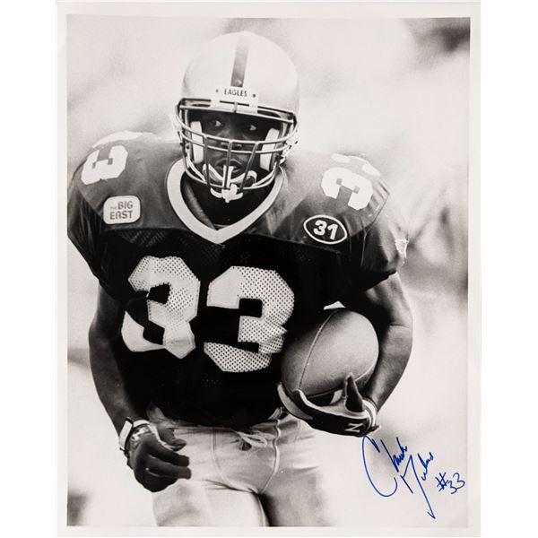 College football player Chuckie Dukes signed photo