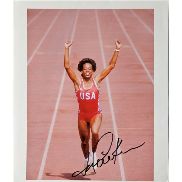 Olympian Jackie Joyner-Kersee signed photo