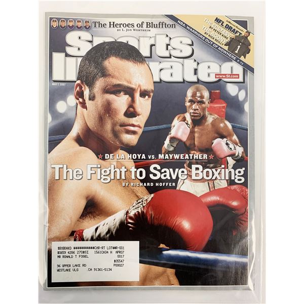 Sports Illustrated Magazine De La Hoya vs. Mayweather May 7, 2007