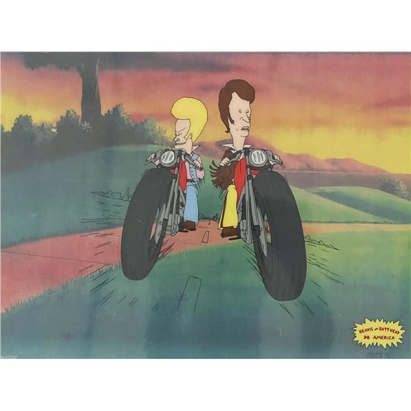 Beavis and Butthead Gang of Two limited edition serigraph cel