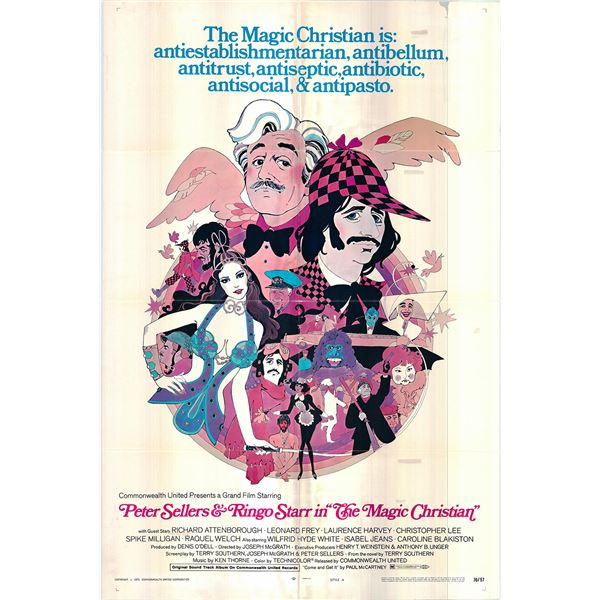 The Magic Christian Original 1970 Vintage One Sheet Poster