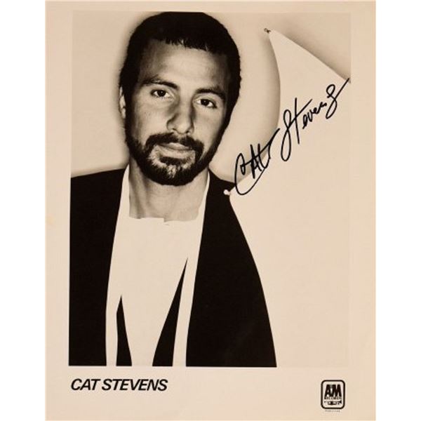 Cat Stevens signed promo photo