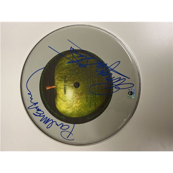The Beatles Abbey Road signed drum head