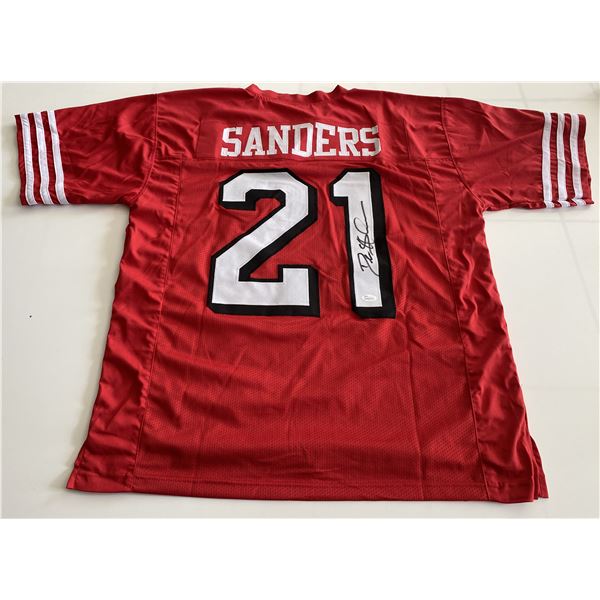Deion Sanders signed jersey- JSA