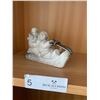 Image 2 : Eskimo Sleigh Ride Soapstone Carving - by Aarktik Sculptures (Made in Canada)