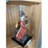 Image 2 : Japanese Geisha Doll with Plastic Display Case