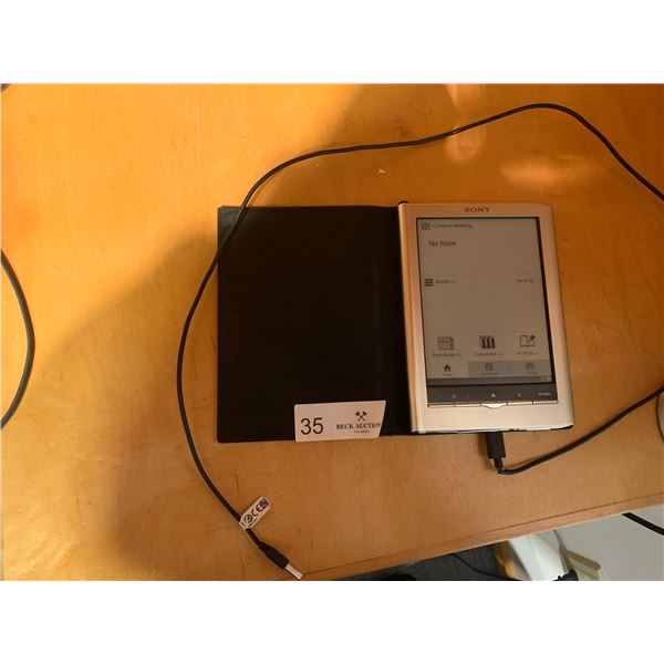 Sony E Reader Model PRS 650 Beck Auctions Inc Sony e reader model prs 650 beck auctions inc