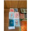 Image 2 : Assorted Playing Cards, Family Card Game Book, and Cribbage Board