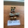 Image 1 : 5 x Pairs of Women's Clip-On Earrings