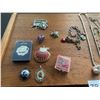 Image 2 : Assortment of Women's Jewelry - Including Necklaces, Necklace Charms (Some Silver!) and More!